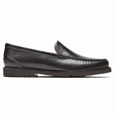 Rockport Modern Prep Venetian Freizeitschuhe Herren Schwarz PEC-728391